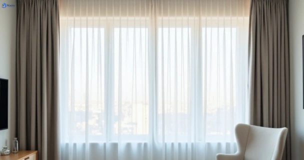 Restored vibrant drapes in whale-beach-nsw QLD after Matty Curtain Cleaning